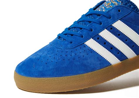 adidas blue suede shoes.